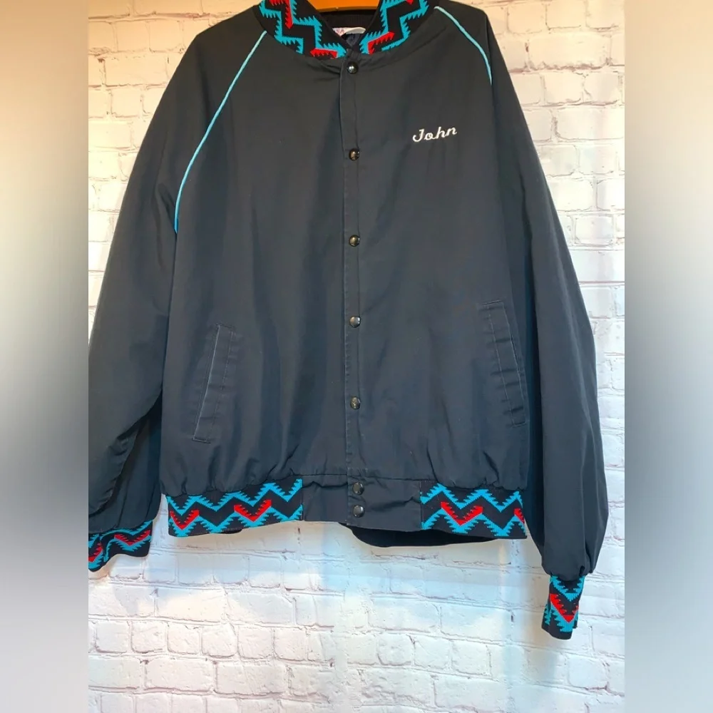 Vintage Farm Insulated Tribal Jacket Size 3X  60”​